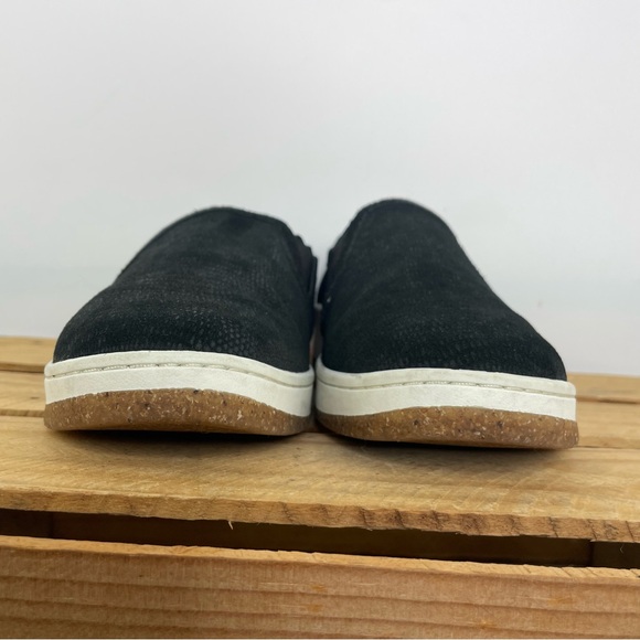 Aetrex Kenzie black animal print slip-on comfort sneakers size 10 - Picture 6 of 11